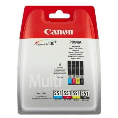 Cartus Imprimanta Canon  CLI-551 4 culori