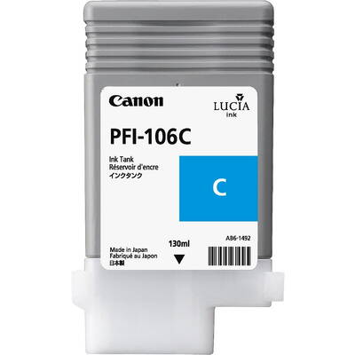 Cartus Imprimanta Canon PFI-106 Cyan