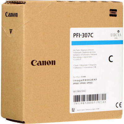 Cartus Imprimanta Canon  PFI-307C Cyan