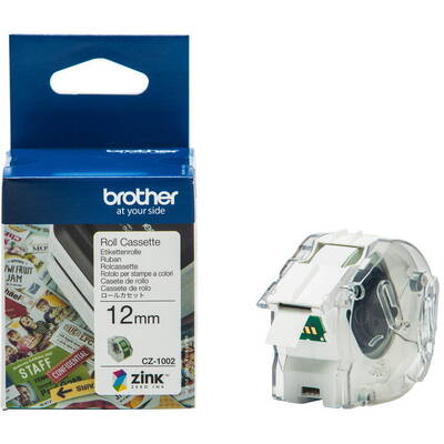 Banda etichete Brother CZ-1002 12 mm Color