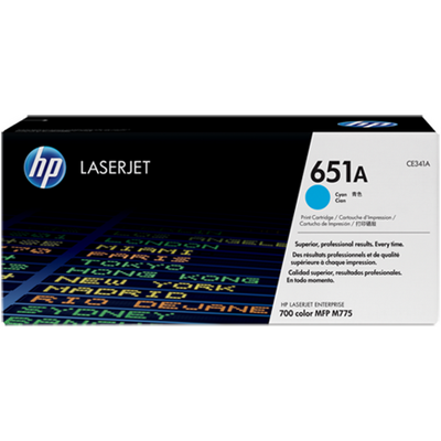 Toner imprimanta HP 651A Cyan