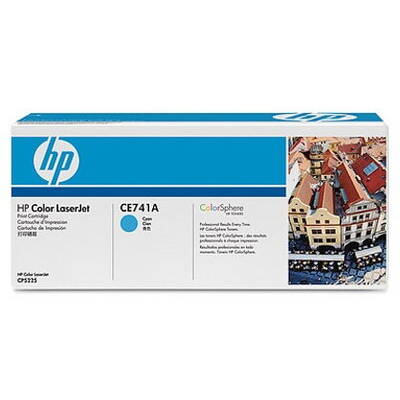 Toner imprimanta HP CE741A Cyan