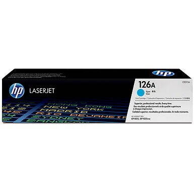 Toner imprimanta HP 126A Cyan