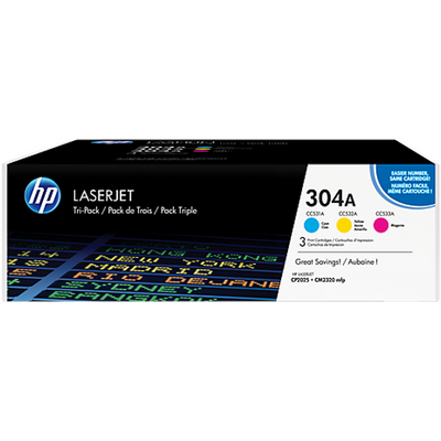 Toner imprimanta HP 304A 3 culori