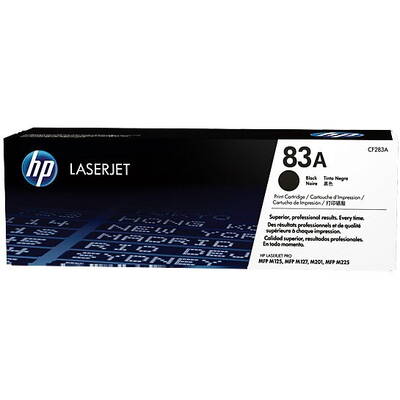 Toner imprimanta HP 83A black