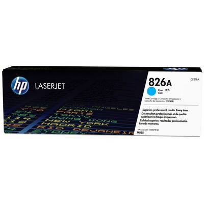 Toner imprimanta HP 826A Cyan