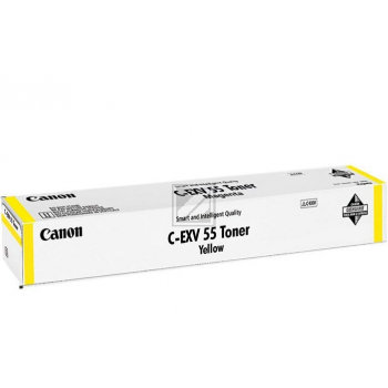 Toner imprimanta Toner original Canon C-EXV55Y, galben, capacitate 18000 pagini