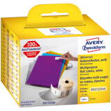 AVERY Zweckform Avery AS0722540 etichetă autoadezivă dreptunghiulară detașabilă albă 1000 buc(e)
