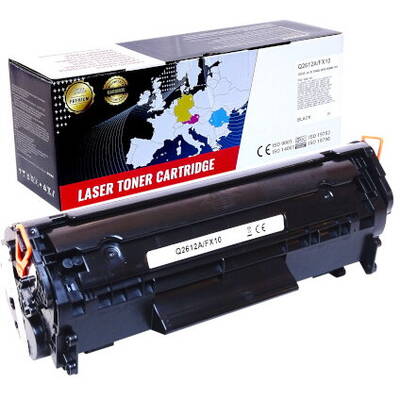 Toner imprimanta EuroPrint Compatibil cu HP Q2612A/FX10 Laser