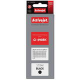 ACTIVEJET AC-G490Bk pentru imprimanta Canon GI-490BK,135 ml, Negru