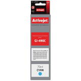 ACTIVEJET AC-G490C pentru imprimanta Canon GI-490C, 70 ml,  Cyan