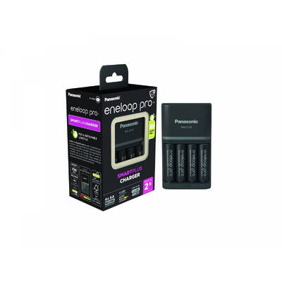 Panasonic Baterii Eneloop charger Smart and Quick BQCC55+4AAPRO