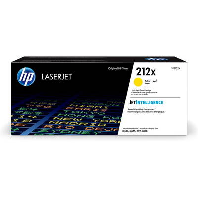 Toner imprimanta HP W2122X High Yellow