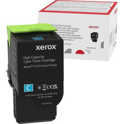 Toner imprimanta 006R04369, Cyan, 5.5 K, compatibil cu Xerox C310/C315