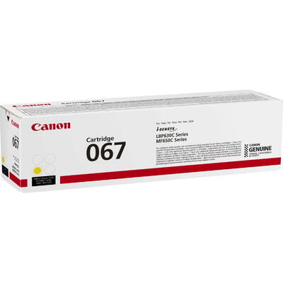 Toner imprimanta Canon 067 Yellow 5099C002