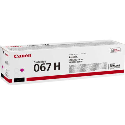 Toner imprimanta Canon 067 H Magenta