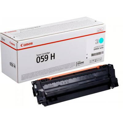 Toner imprimanta Canon CRG-059H Cyan