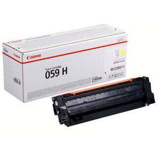Toner imprimanta Canon CRG-059H Yellow
