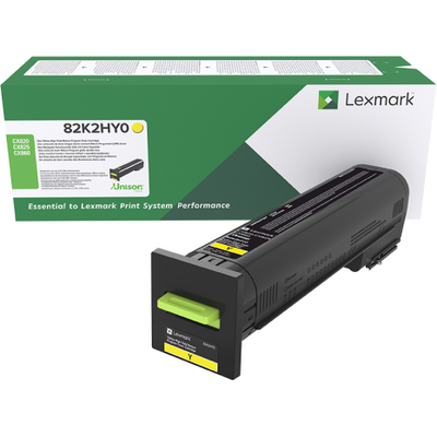 Toner imprimanta Lexmark 82K2HY0 Yellow
