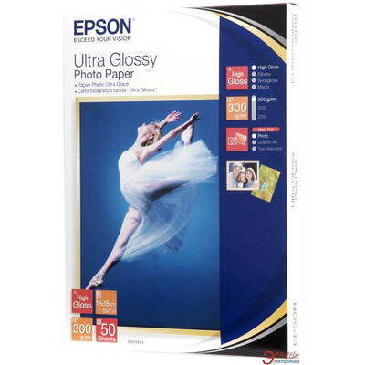 Hartie Foto Epson Photo Ultra Glossy 13x18 cm (5x7 inch) 50 coli