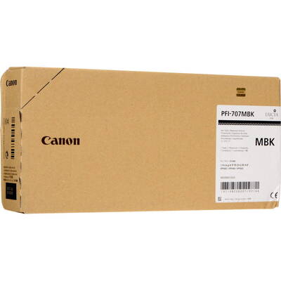 Cartus Imprimanta Canon PFI-707MB Matte Black