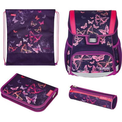 Herlitz Ghiozdan Loop Plus Butterflies