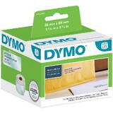 Dymo transpar. 36x 89mm 2Rl 260St/Rolle