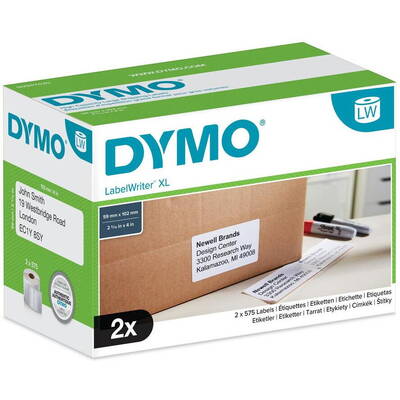 Banda etichete Dymo LW-Versand-/Namensschild-Etiket. 4XL/5XL 102x59mm 575St