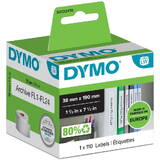 Dymo LW-Ordner-Etiketten schmal 38x190mm Alb 110St/Rolle