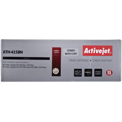 Compatibil ACTIVEJET ATH-415BN for HP; replacement HP 415A W2030A; Supreme; 2400 pages, Black, With chip