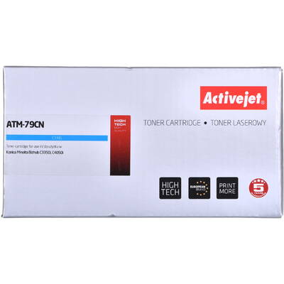Compatibil ACTIVEJET ATM-79CN (replacement for Konica Minolta TNP79C; Supreme; 9000 pages; blue)