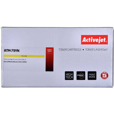 Compatibil ACTIVEJET ATM-79YN (replacement for Konica Minolta TNP79Y; Supreme; 9000 pages; yellow)