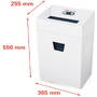 Distrugator de Documente Pure 320 Particle-cut shredding 55 dB 3 cm White