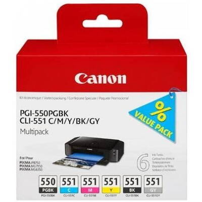 Cartus Imprimanta Canon PGI-550/CLI-551 Multipack