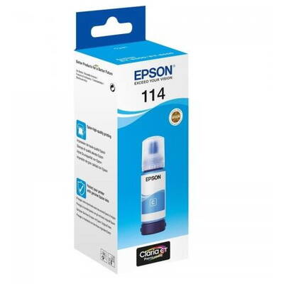 Cartus Imprimanta Epson EcoTank Cyan T 114