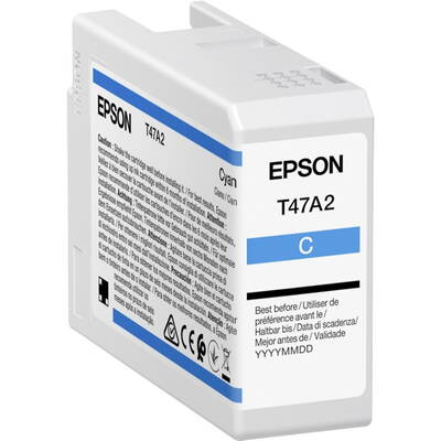 Cartus Imprimanta Epson Cyan T 47A2 50 ml Ultrachrome Pro 10