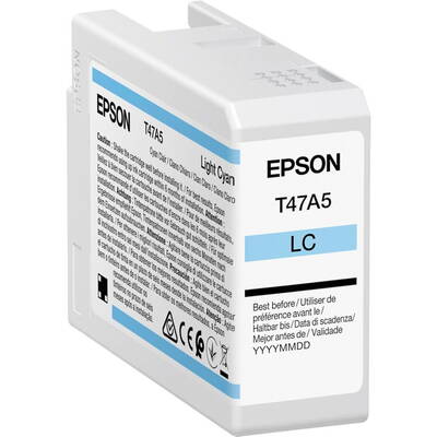 Cartus Imprimanta Epson Light Cyan T 47A5 50 ml Ultrachrome Pro 10