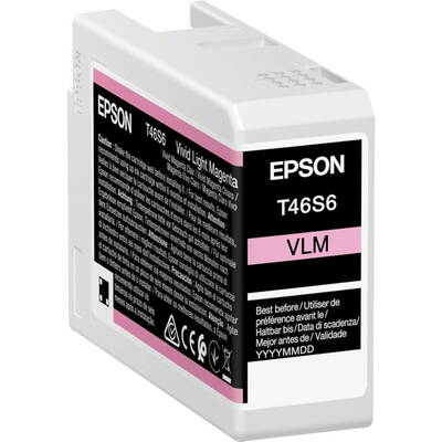 Cartus Imprimanta Epson T 46S6 25 ml Ultrachrome Pro 10  Light Magenta