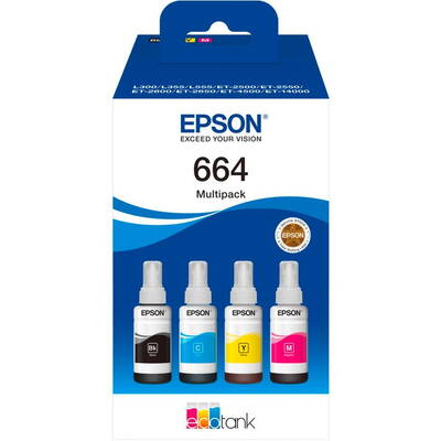 Cartus Imprimanta Epson EcoTank 4-colour Multipack T 664