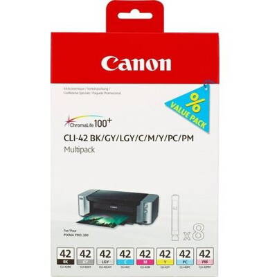 Cartus Imprimanta Canon CLI-42 8inks Multi Pack