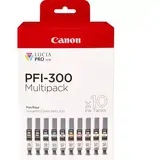 Canon PFI-300 Multipack MBK/PBK/C/M/Y/PC/PM/R/GY/CO