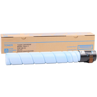 Toner imprimanta Konica-Minolta TN321AC HALF C224/284/364 Cyan