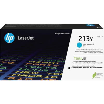 Toner imprimanta HP 213Y Cyan LaserJet