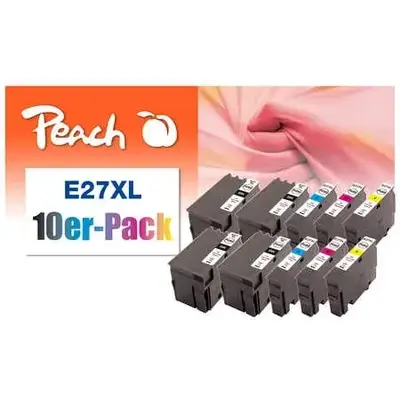 Cartus Compatibil Peach Inlocuitor Pentru Epson Nr.27XL Multi-10-Pack