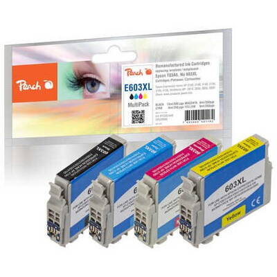 Cartus Compatibil Peach Inlocuitor Pentru Epson Nr.603XL T03A6 MultiPack