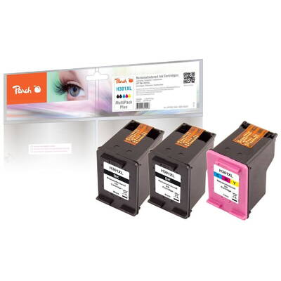 Cartus Compatibil Peach Inlocuitor Pentru HP Nr.301XL MultiPackPlus REM,KOM