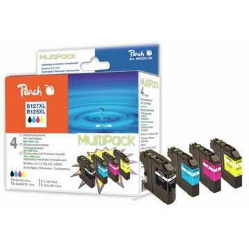 Cartus Compatibil Peach Inlocuitor Pentru Brother LC-127XLVALBP MultiPack REM,KOM