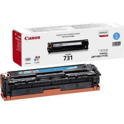 Toner imprimanta CYAN CRG-731C 1,5K ORIGINAL CANON LBP 7100CN