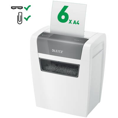 Distrugator Documente IQ Home , P4, 6 sheets, 15 l garbage can