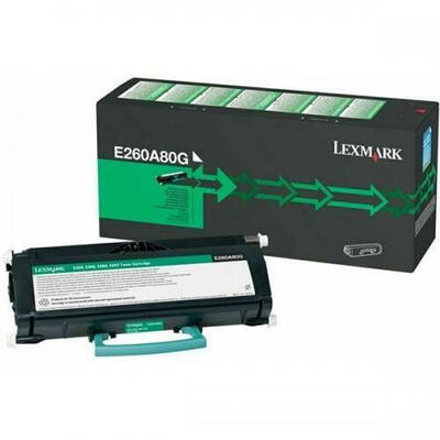 Toner imprimanta Lexmark E260A80G FACTORY REC 3.5K